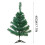 Snow Flocked Artificial Christmas Tree, 120cm, 200 Tips, 1
