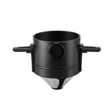 Filtre à café en acier inoxydable de qualité alimentaire (1 pièce)