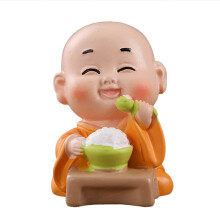 HONGDI resin garden figurine: little monk statue