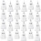 Halloween Decoration Set Shatterproof Hanging Balls 12pcs 1