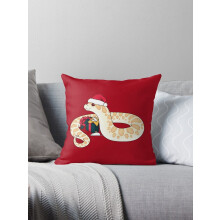 Poszewka na poduszkę z motywem węża albinosowego Western Hognose (1 sztuka)