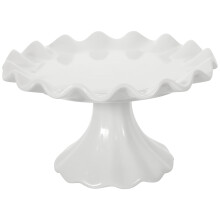 White Ceramic Cake Stand 14.5 cm