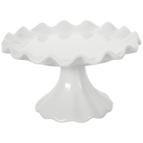 White Ceramic Cake Stand 14.5 cm