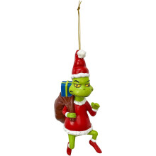 Grinch kerstboom hanger van hars (1 stuk)