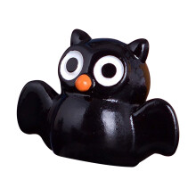 YOTQUSKI mini Halloween resin figurines pumpkin ghost 6 pcs