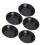 Formas para mini torta OUNONA em aço carbono, 12,7 cm (5 polegadas), 5 unidades 1