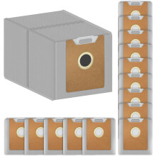 Pacote com 15 Sacos de Pó Não Tecidos para Aspirador de Pó Eufy E20/E25/E28