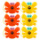 FRCOLOR Crab-Shaped Projection Camera Toy for Kids (6 pcs) 1