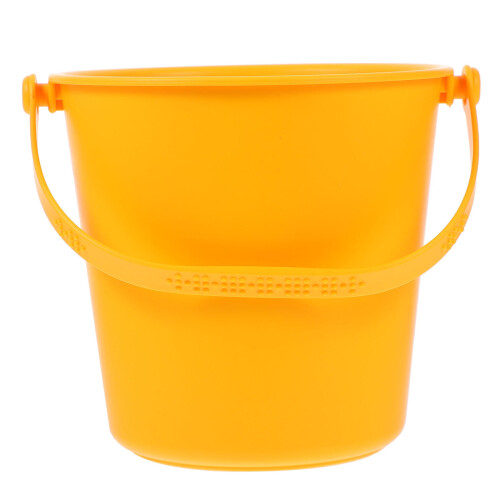 Beach sand bucket with handle 1 piece