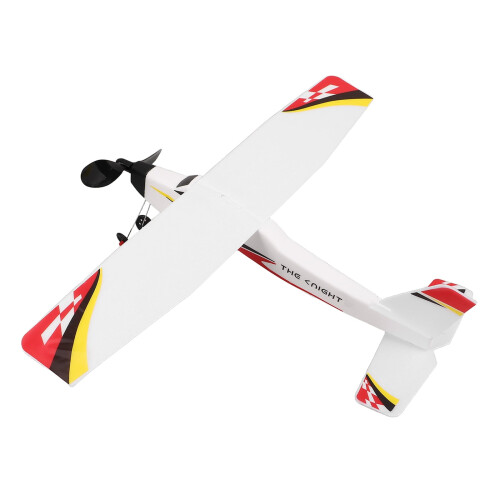 Modèle réduit d'avion en balsa propulsé par élastique (1 pièce)