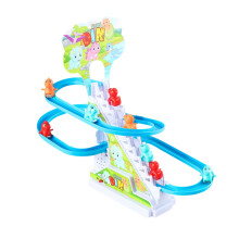 Mikilon Dinosaur Climbing Stairs Toy – Electric Race