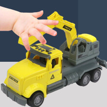 Under$5 Clearance Mini Construction Vehicles, Excavators Mixers Truck Toys, Model Engineering Car Toys for Toddlers Kids Boys & Girls - Savings