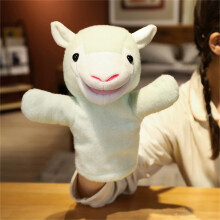Hand Puppet Toys for Parent-Teen Interaction, Movable Mouth & Limbs, Soft Plush Interactive Toy Compatible with Teens & Indoor Cats