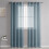 Cortinas semitransparentes de lino, 249 cm de largo, 1 panel. 1