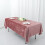 Mantel rectangular de terciopelo de 60x102 pulgadas. 1