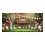 Påskegarasjeportbanner 7x16ft kanin-eggdesign 1
