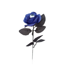Realistic Horror Rose Artificial Flower with Eyeball Decor