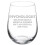 Verre à vin Psychologue Miracle Worker 50 cl sans pied 1