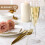 180ml Clear Plastic Champagne Flutes (8 pcs) 1
