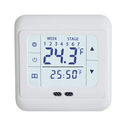 YUEHAO Digital Programmable Wall Thermostat 30A White