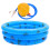 Inflatable Kids Swimming Pool – Blue, 100x100x40cm 1