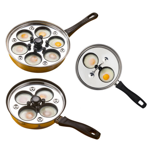 6 Cup Easy Release oocyte Cooker For Stove Top-four cups 1