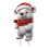Christmas white bear garden decoration 1 piece 1