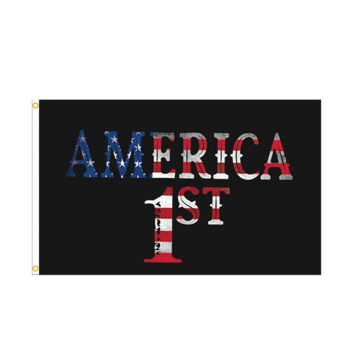 American flag printed on 100D polyester cloth