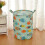 Collapsible Canvas Laundry Hamper with Handles 1