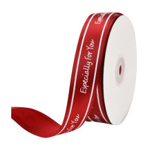 Christmas ribbon decorative gift wrap 0.98 in x 50 yd