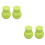 Silicone Chocolate Pot for Melting Butter 4 pcs 1