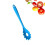 Silicone Pasta Fork Dark Blue Portable 1 Piece 1