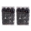 Staron black Christmas ornaments 30mm shatterproof 48 pcs 1
