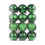 Staron Green Christmas Ornaments 60mm 24Pcs 1