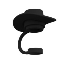 Wilinohome cowboyhoedhoes met siliconen deksel voor 30oz en 40oz