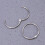 100 Pcs Binding Iron Ring Opening Connective Hoops Diy Album Material 3