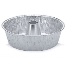 Aluminiumfolie bakvorm voor engelencake (10 inch, 25 stuks)