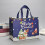 Christmas gift bag set laminated non-woven 6 pcs 1