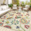 Tapis moderne réversible 5 x 8 pi 1