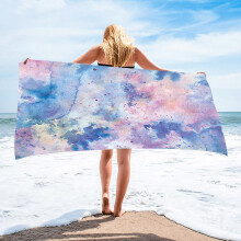 Elaiilye strandhanddoek 75x150cm zandvrij sneldrogend