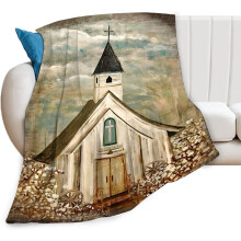 Coperta in pile per chiesa cristiana, 60 pollici