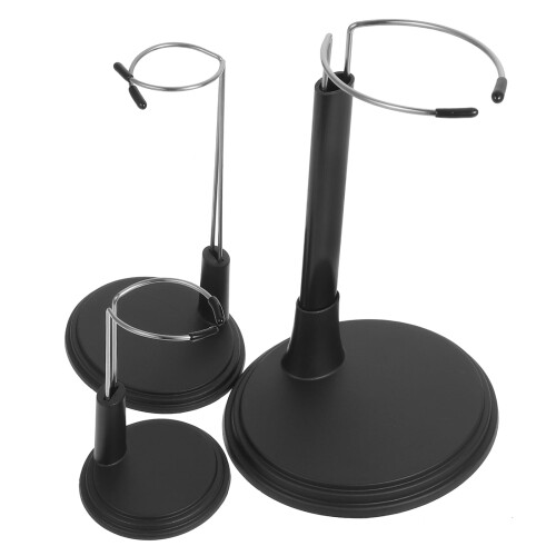 Supporto per action figure in lega di alluminio espandibile (3 pezzi)