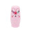 5-Piece Wooden Easter Bunny Nesting Doll Set 1