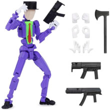 Figurine de robot articulée imprimée en 3D - Multi-articulations,