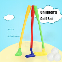 Plastic Toddler Golf Club Set – 3-Piece with Balls