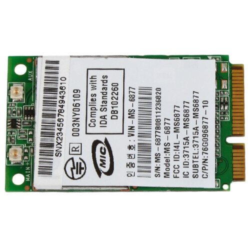 Intel Advent Wireless Card MS-6877