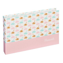 Einsteck-Album Swan 17x12cm 24 Seiten Gold