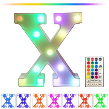 Luminária de LED para Letras Luminosas com Controle Remoto - Branca