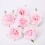 Rosa artificiale in seta, testa singola, 8 cm, rosa 1