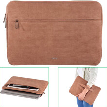 Capa de computador. porta. "Cali" 34 - 36 cm (13,3" - 14,1"), pêssego rosa